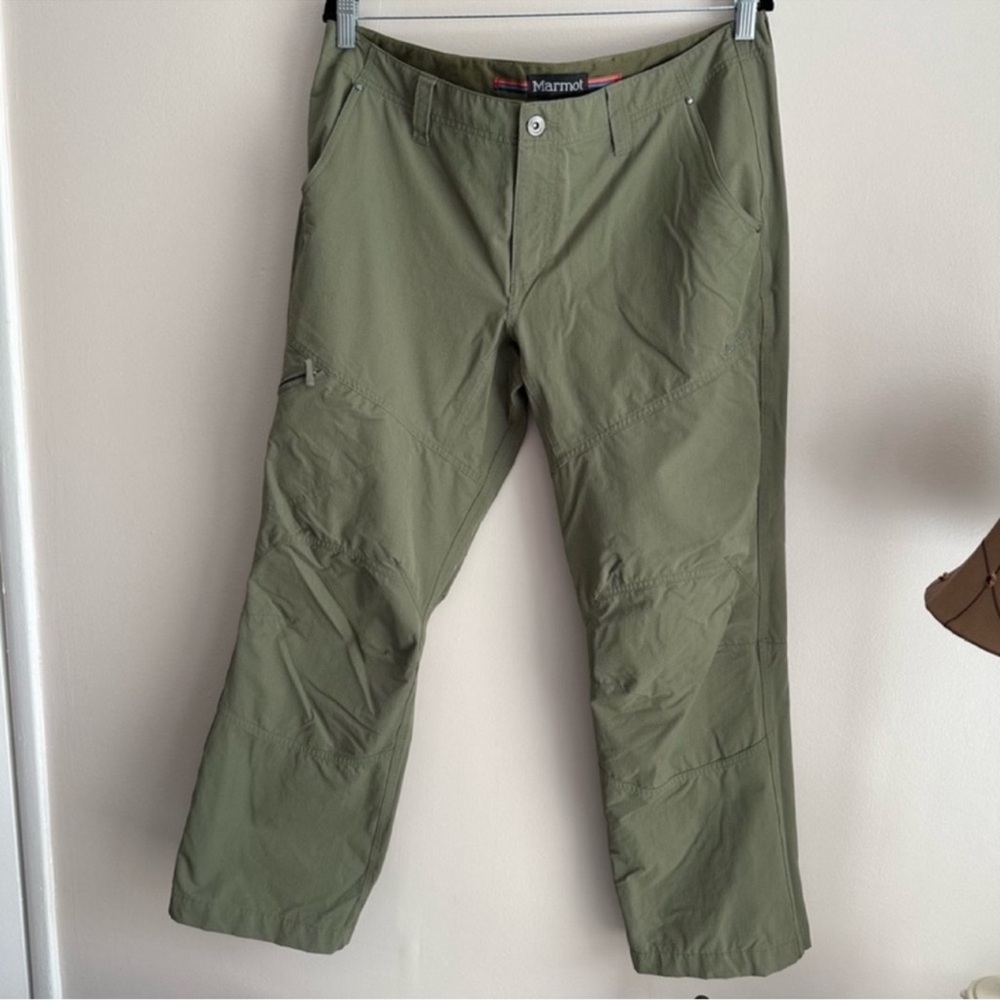 Marmot Olive Green Jogger Pants